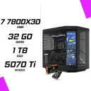PC Gamer AMD Ryzen 7 7800X3D RTX 5070 Ti 16G