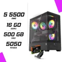 PC Gamer AMD Ryzen 5 5500 RTX 5050 8G