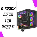 PC Gamer AMD Ryzen 9 7900X RTX 5070 Ti 16G