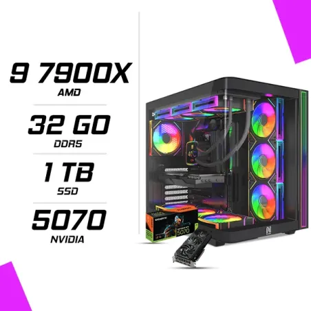 PC Gamer AMD Ryzen 9 7900X RTX 5070 12G