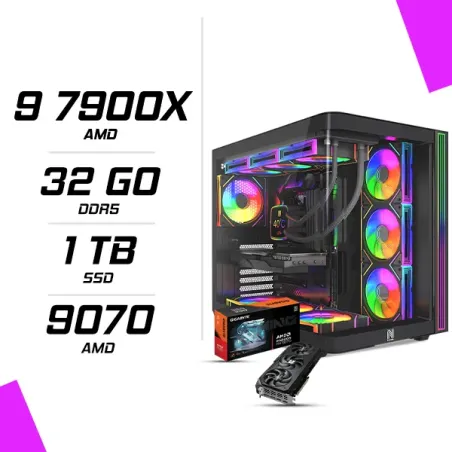 PC Gamer AMD Ryzen 9 7900X RX 9070 16G