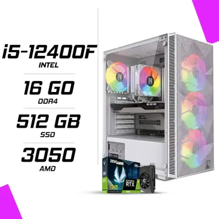 PC Gamer Intel i5-12400F RTX 3050 6G