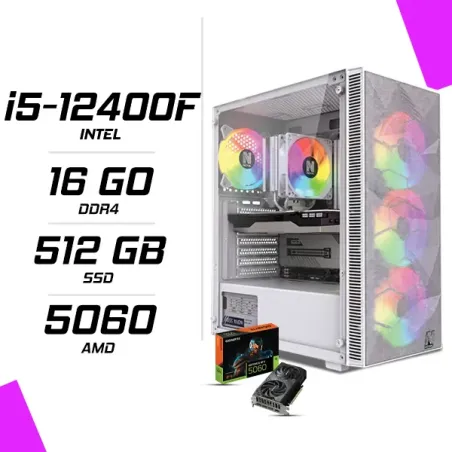PC Gamer Intel i5-12400F RTX 5060 8G