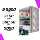 PC Gamer AMD Ryzen 5 5500 RTX 3050 6G