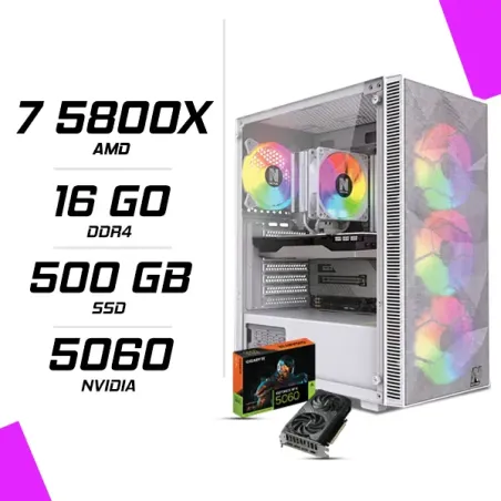 PC Gamer AMD Ryzen 7 5800X RTX 5060 8G