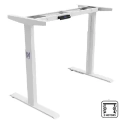 NOVA TABLE SUPPORT DUAL Blanc