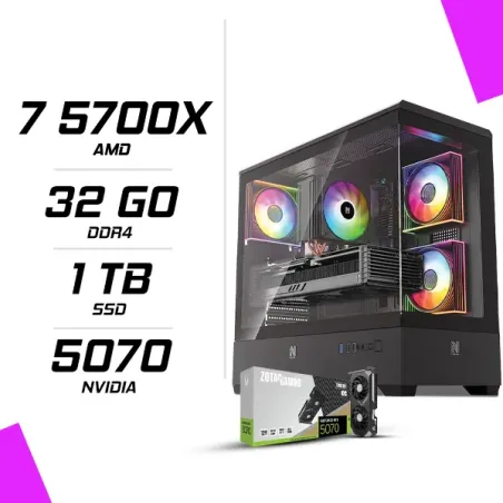 PC Gamer AMD Ryzen 7 5700X RTX 5070 12G