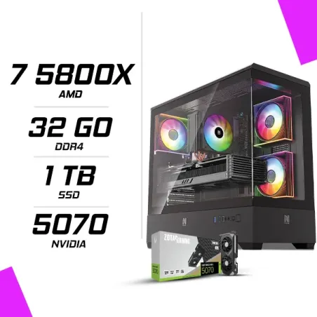 PC Gamer AMD Ryzen 7 5800X RTX 5070 12G