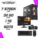 PC Gamer AMD Ryzen 7 5700X RTX 5070 12G + AOC Q27G40E 27" 180Hz 2K + SONY ZV-E10 + OBJECTIF 16-50mm F/3.5-5.6 OSS II