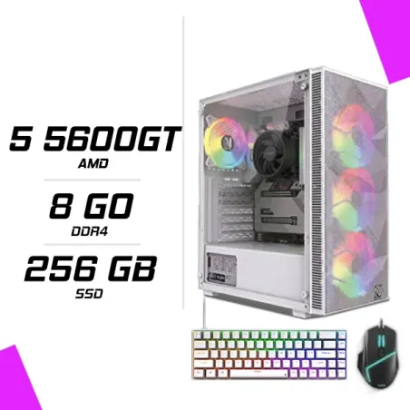 PC Gamer AMD Ryzen 5 5600GT + ESG M2 Flash + NOVA CP68