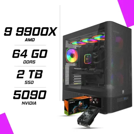 PC Gamer AMD Ryzen 9 9900X RTX 5090 32G