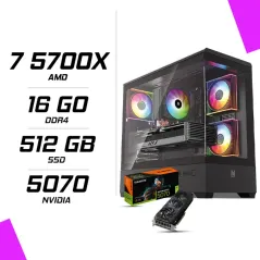 PC Gamer AMD Ryzen 7 5700X RTX 5070 12G
