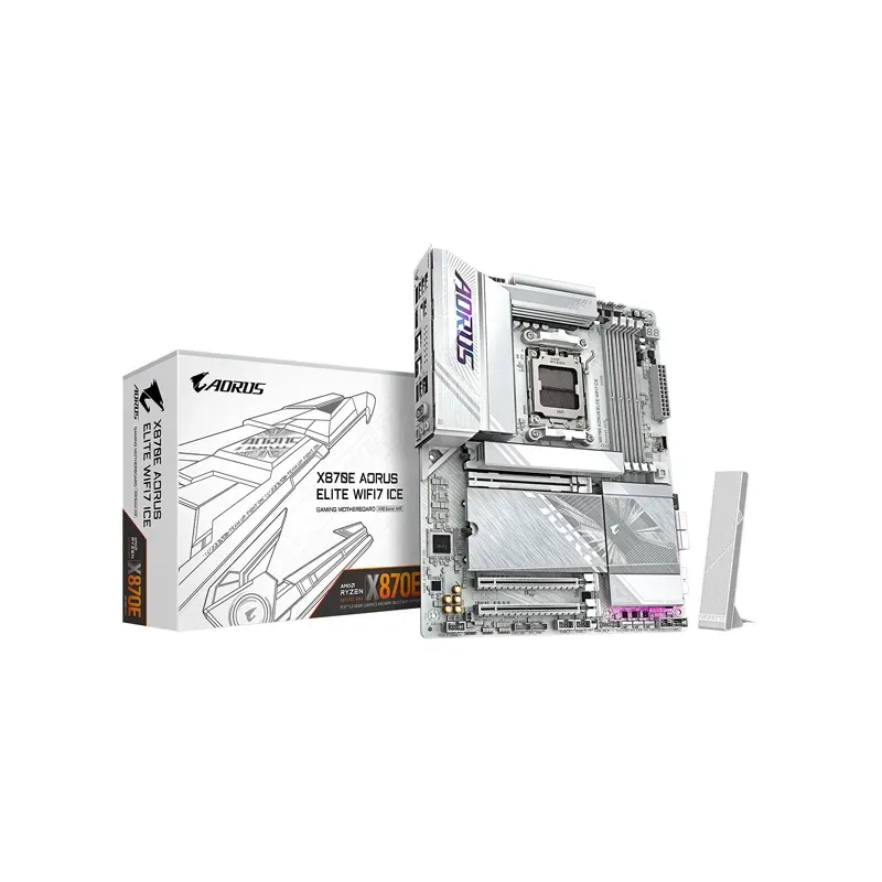 GIGABYTE X870E AORUS ELITE WIFI7 ICE GIGABYTE X870E AORUS ELITE WIFI7 ICE