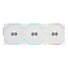 Lian Li Uni Fan TL120 LCD 3-pack Blanc