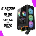 PC Gamer AMD Ryzen 5 7500F RTX 5070 12G