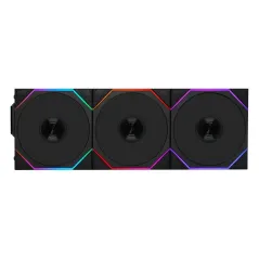 LIAN LI UNI FAN TL WIRELESS 120 REVERSE BLADE Noir - PACK DE 3