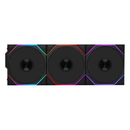 LIAN LI UNI FAN TL WIRELESS 120 REVERSE BLADE Noir - PACK DE 3