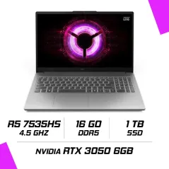 LENOVO LOQ 15ARP10E AMD Ryzen 5 7535HS/16GB DDR5/1TB SSD/RTX 3050 6GB/15.6″ FHD 144Hz/Win11 (83S00010FE)