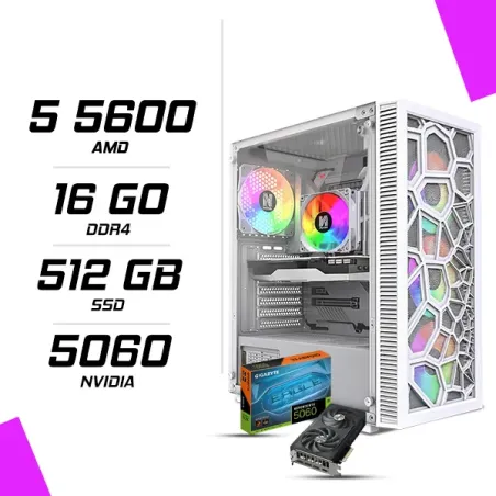 PC Gamer AMD Ryzen 5 5600 RTX 5060 8G