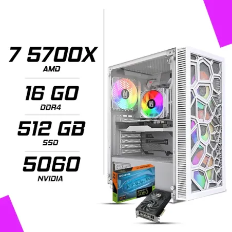 PC Gamer AMD Ryzen 7 5700X RTX 5060 8G