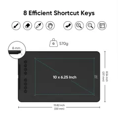 XP-PEN DECO 01 V3 Noir