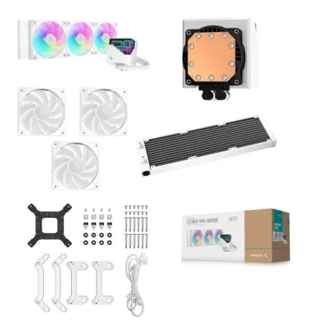 DEEPCOOL LT360 ARGB Blanc