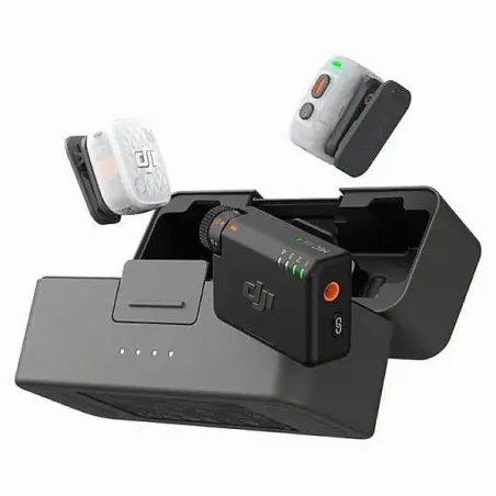 DJI MIC MINI 2S (2 TX + 1 RX + BOITIER DE RECHARGE)