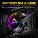 ANTEC LUNA 360 ARGB Noir ANTEC LUNA 360 ARGB Noir
