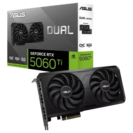 ASUS DUAL GeForce RTX 5060 Ti EVO OC 16GB GDDR7