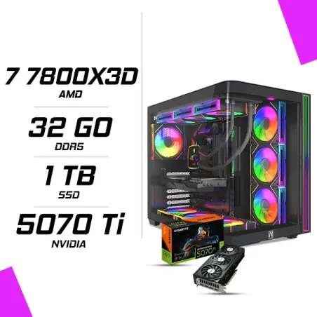 PC Gamer AMD Ryzen 7 7800X3D RTX 5070 Ti 16G