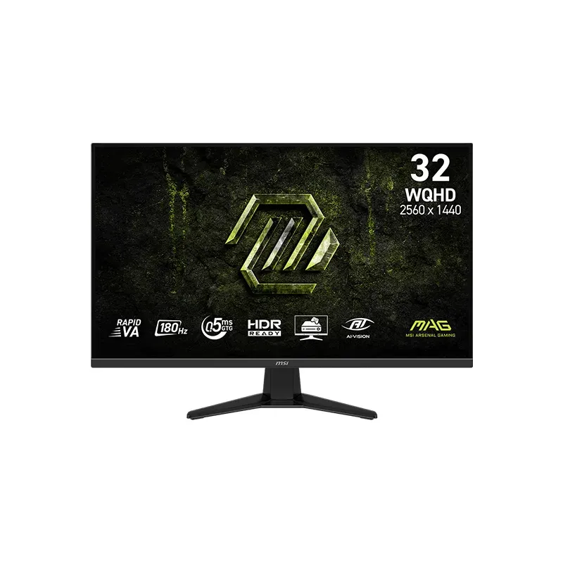 MSI MAG 325QF E18V 31.5″ 180Hz 0.5ms Fast VA 2K MSI MAG 325QF E18V 31.5″ 180Hz 0.5ms Fast VA 2K