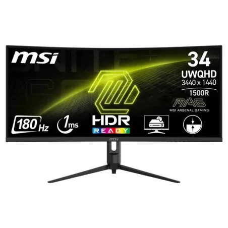 MSI MAG 342CQR E2 34″ 180Hz 1ms VA UWQHD