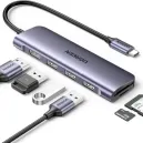 UGREEN HUB USB-C 6 EN 1 4K (20956A) UGREEN HUB USB-C 6 EN 1 4K (20956A)