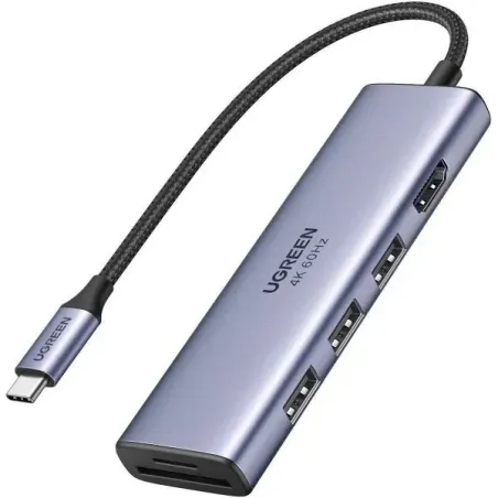 UGREEN HUB USB-C 6 EN 1 4K (20956A)