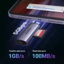 UGREEN LECTEUR CARTE MÉMOIRE USB-C 3.1 TF/SD (50704) UGREEN LECTEUR CARTE MÉMOIRE USB-C 3.1 TF/SD (50704)