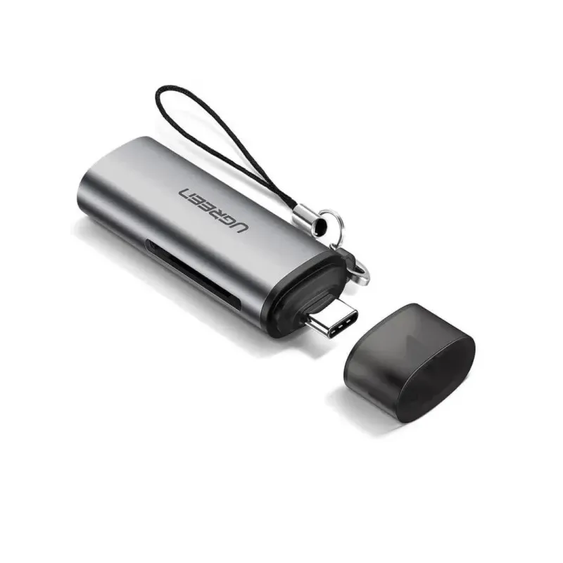 UGREEN LECTEUR CARTE MÉMOIRE USB-C 3.1 TF/SD (50704) UGREEN LECTEUR CARTE MÉMOIRE USB-C 3.1 TF/SD (50704)