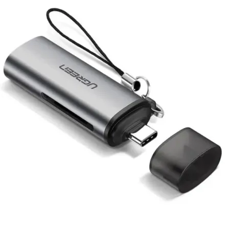 UGREEN LECTEUR CARTE MÉMOIRE USB-C 3.1 TF/SD (50704)