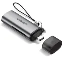 UGREEN LECTEUR CARTE MÉMOIRE USB-C 3.1 TF/SD (50704) UGREEN LECTEUR CARTE MÉMOIRE USB-C 3.1 TF/SD (50704)