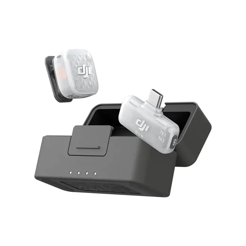 DJI MIC MINI 2S (1 TX + 1 MOBILE RX + BOITIER DE RECHARGE) DJI MIC MINI 2S (1 TX + 1 MOBILE RX + BOITIER DE RECHARGE)