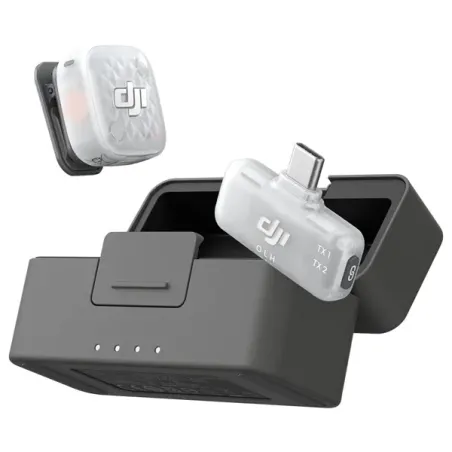 DJI MIC MINI 2S (1 TX + 1 MOBILE RX + BOITIER DE RECHARGE)