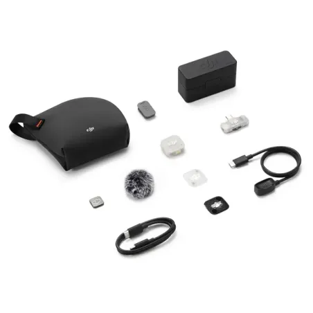 DJI MIC MINI 2S (1 TX + 1 MOBILE RX + BOITIER DE RECHARGE)