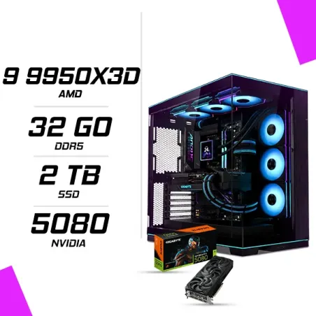 PC Gamer AMD Ryzen 9 9950X3D RTX 5080 16G
