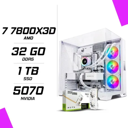 PC Gamer AMD Ryzen 7 7800X3D RTX 5070 12G