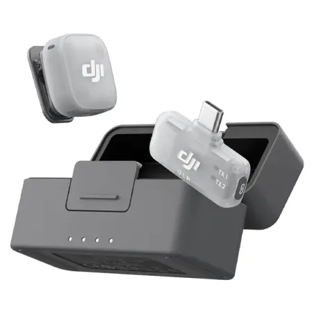 DJI MIC MINI 2 (1 TX + 1 MOBILE RX + BOITIER DE RECHARGE)