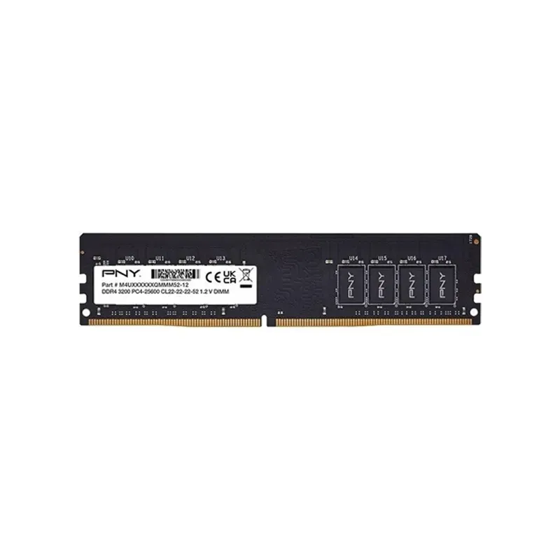PNY 32GB (1X32GB) DDR4 3200MHz CL22 PNY 32GB (1X32GB) DDR4 3200MHz CL22