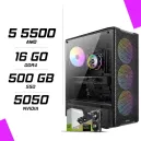 PC Gamer AMD Ryzen 5 5500 RTX 5050 8G