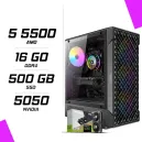 PC Gamer AMD Ryzen 5 5500 RTX 5050 8G