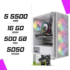 PC Gamer AMD Ryzen 5 5500 RTX 5050 8G