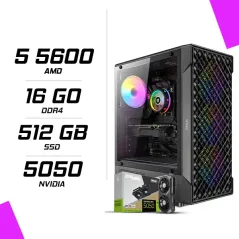 PC Gamer AMD Ryzen 5 5600 RTX 5050 8G