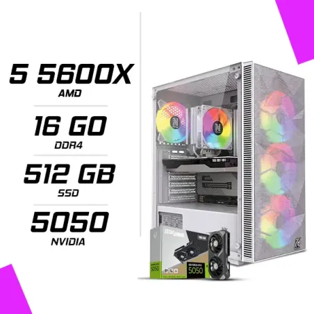 PC Gamer AMD Ryzen 5 5600X RTX 5050 8G
